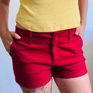 Red Polo Shorts ❤️